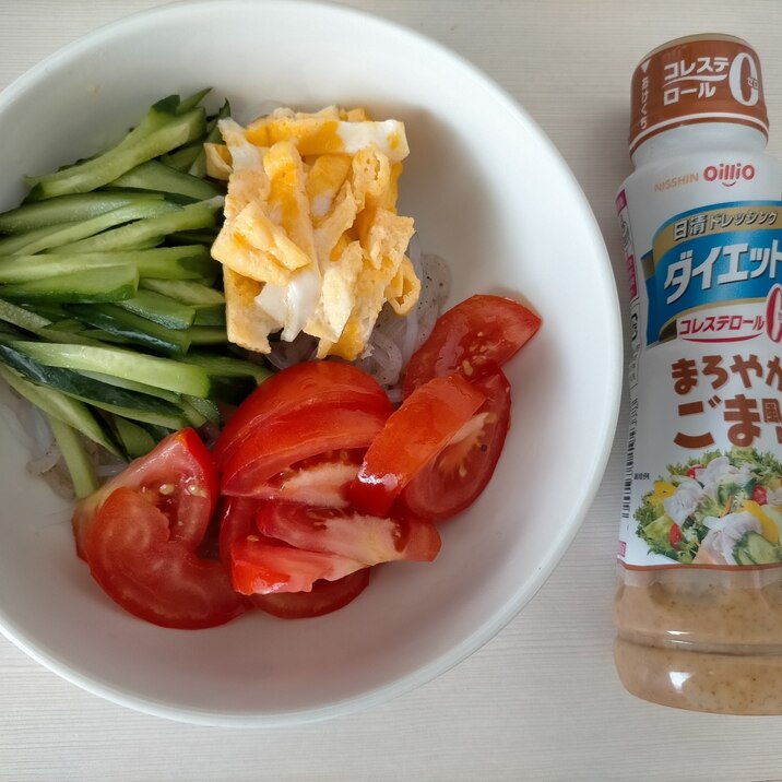 糸こんで!ダイエット冷やし中華☆